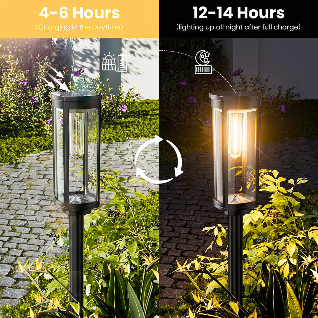 Falim™ Solar Pathway Lights