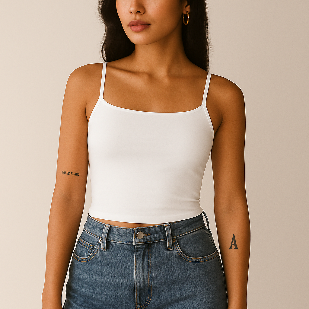 Square Neck Tank Top